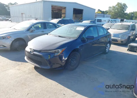 2020 Toyota Corolla Le z USA, uszkodzony, nr VIN 5YFEPRAEXLP138073